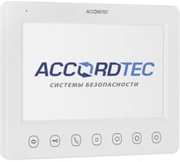 Видеодомофон ACCORDTEC AT-VD751C/M WH AT-11029