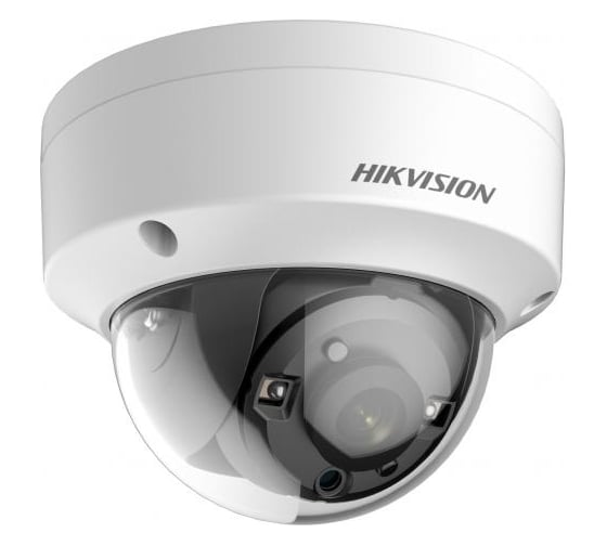 Уличная купольная HD-TVI камера Hikvision с EXIR-подсветкой до 40м DS-2CE57U8T-VPIT 3.6mm 8Мп АВ5013228