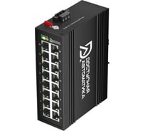 Коммутатор неуправляемый Доступная Автоматика 16 портов RJ45 10/100/1000Мбит на DIN-рейку, двойное питание 12-58В DC DASW-316