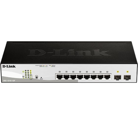 Коммутатор D-link DGS-1210-10P/F1A
