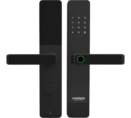 Умный электронный замок HOGO Smart Lock HOGO PIN-код, отпечаток пальца, карта доступа или стикер для смартфона P02 HgP02