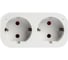 Розетка Uniel USH-A102 2G/WF WHITE UL-00011388 8