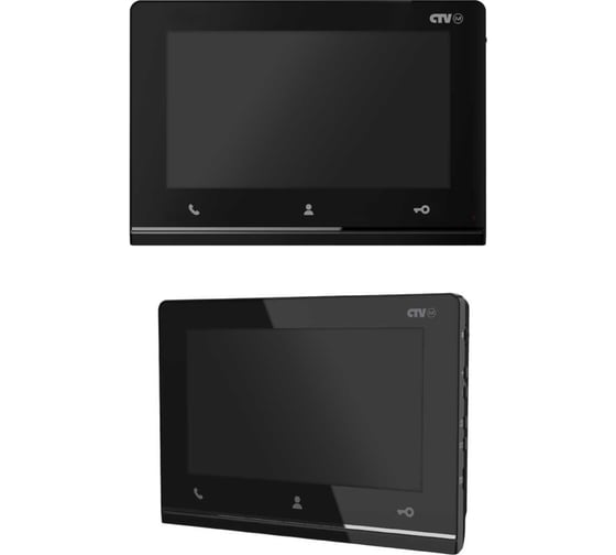 Монитор цветного видеодомофона CTV -iM Hello 7 чёрный 4100142 1