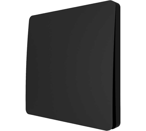 Дистанционный 1-клавишный выключатель GRITT Space черный, без реле, IP67 13010