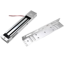 Замок электромагнитный Титанум ТМ-EML(F)-280L в комплекте прямая планка и L-образное крепление ЭТ000001890