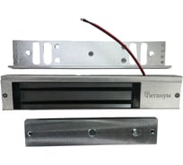 Замок электромагнитный Титанум ТМ-EML(F)-350L в комплекте прямая планка и L-образное крепление ЭТ000001891