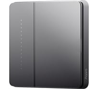 Умный настенный выключатель AQARA Z1 Pro, 1 клавиша, цвет: серый, модель ZNQBKG42LM_gr