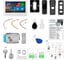 Комплект Novihome WHITE SURFACE 7 FHD KIT PLUS v., состоящий из 7 Full HD видеодомофона, вызывной панели со СКУД и электромеханического замка 4297 10