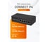 PoE коммутатор Novihome CONNECT P4 v. 5-портовый 10/100, 4хРоЕ, 1xUplink, PoE 60 Вт, Watchdog 2154 7