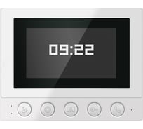 Аналоговый видеодомофон Novihome SIMPLE 4C v. IPS дисплей 4.3; механические кнопки; Поддержка: 2 вызывные панели, 1 видеокамеры, 3 доп.домофонов, 3 аудиотрубок; 4450