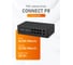 PoE коммутатор Novihome CONNECT P8 v. 10-портовый 10/100, 8хРоЕ, 2xUplink, PoE 100 Вт, Watchdog 2152 7