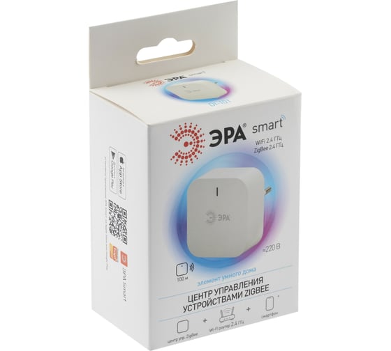 Центр управления устройствами ЭРА DI-101 для дома, аккумуляторный SMART Zigbee Б0049183