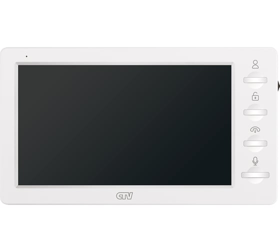 Комплект цветного видеодомофона CTV -DP3702 Gamma Kit WSi (вызывная панель -D40 Plus и монитор -M3702 Gamma), поддержка формата Full HD, монитор с экраном 7") 10-0001066 1