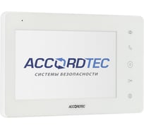 Монитор домофона ACCORDTEC AT-VD760C/SD WH AT-07063