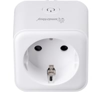 Умная розетка Smartbuy с Wi-Fi, Яндекс Алисой с контролем энерогопотребления, белая SBE-16-A11WFw-Z