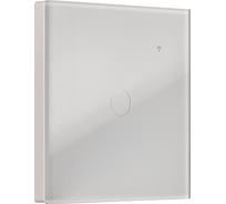 Умный сенсорный выключатель SMARTBUY с Wi-Fi, Яндекс Алисой одноклавишный, белый SBE-wifi1w-10-SW1-0