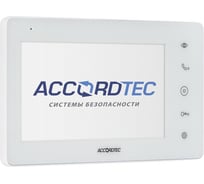 Видеодомофон ACCORDTEC AT-VD720W WH AT-07064