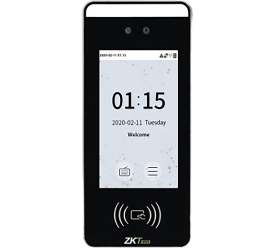 Терминал ZKTEco СКУД с распознаванием лиц SpeedFace-V5L-RFID 00-00012376 1