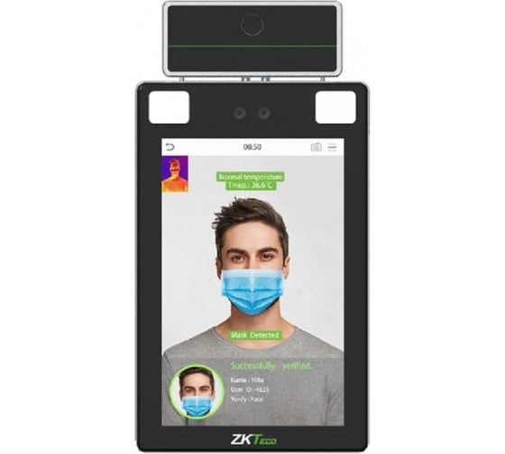 Терминал ZKTEco с измерением температуры ProFace XTI 00-00011642 1