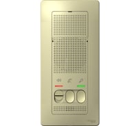 Домофон Systeme Electric Blanca открытой установки Бежевый настенный монтаж, 4,5В BLNDA000017
