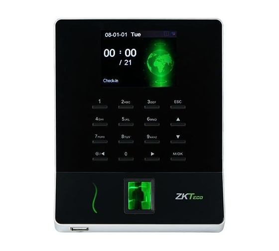 Устройство учета рабочего времени по отпечаткам пальцев ZKTEco WL20 00-00004191 1