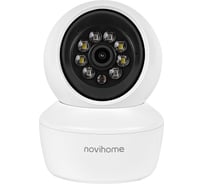 Камера видеонаблюдения Novihome Wi-Fi ATRIA v., 3 Мп 12 к/с, объектив фиксированный 3.6 мм, внутренняя, DC 5В, микрофон, динамик, слот для MicroSD, Wi-Fi 1516