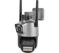 Камера видеонаблюдения Novihome Wi-Fi ALPHARD с 3-мя объективами, зум, 3+3+3 Мп, MicroSD, приложение iCSee M9505