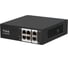 PoE коммутатор PV-link PV-POE04F2WD, 4xPoE, 2xUplink, 250 м, Watchdog, для систем видеонаблюдения, IP-камер, Wi-Fi точек доступа 2122 1