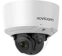 Видеокамера уличная Novicam NC v. - всепогодная купольная вандалозащищённая IP, 1/2.8 2.1Mpix Progressive Scan CMOS, 1080p, ИК 30м, 0.005 люкс, 2.8-12мм, PoE 4007