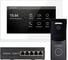 Комплект IP-видеодомофона Novicam IMPULSE 7 IP KIT WHITE. Сенсорный видеодомофон, вызывная панель со считывателем, PoE-коммутатор. Поддержка SIP. Приложение Smart Life 4645 1