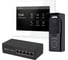 Комплект IP-видеодомофона Novicam IMPULSE 7 IP KIT WHITE. Сенсорный видеодомофон, вызывная панель со считывателем, PoE-коммутатор. Поддержка SIP. Приложение Smart Life 4645 2