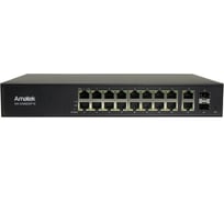 20 портовый управляемый коммутатор с PoE Amatek AN-SGM20P16 7000986