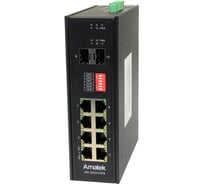 10 портовый неуправляемый коммутатор с PoE Amatek AN-SXG10P8 7000984