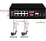 10 портовый неуправляемый коммутатор с PoE Amatek AN-SXG10P8 7000984 5