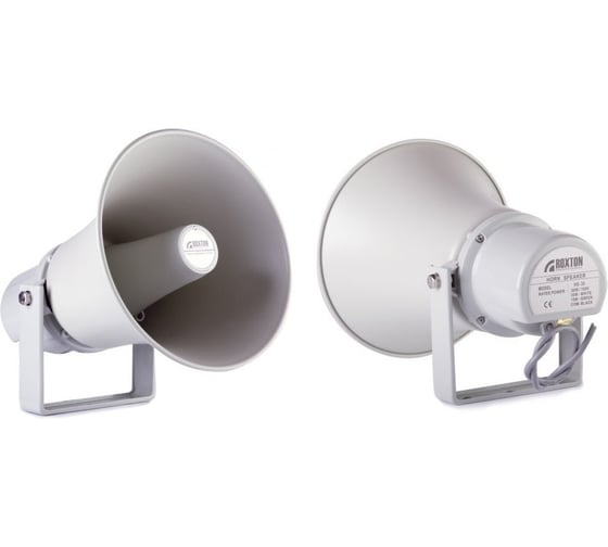 Громкоговоритель рупорный Roxton HS-30T уличный 30Вт, 100В 00-00015518 1