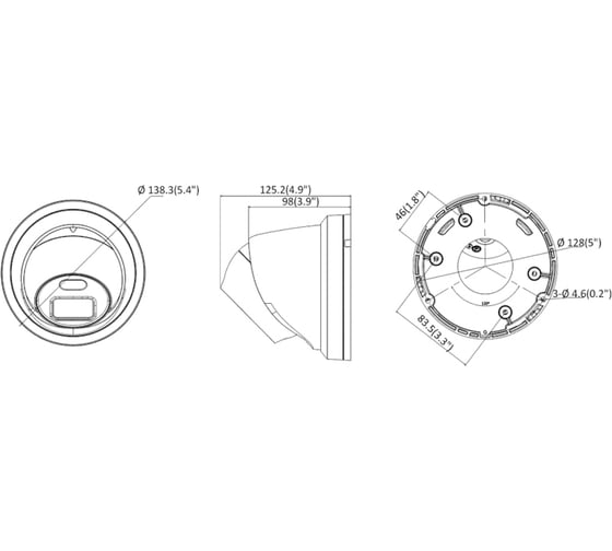 IP камера Hikvision DS-2CD2327G2-LU 4mm УТ-00036899