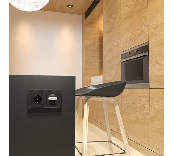 Двухпроводный датчик движения WERKEL W1155108 500 Вт черный a054898