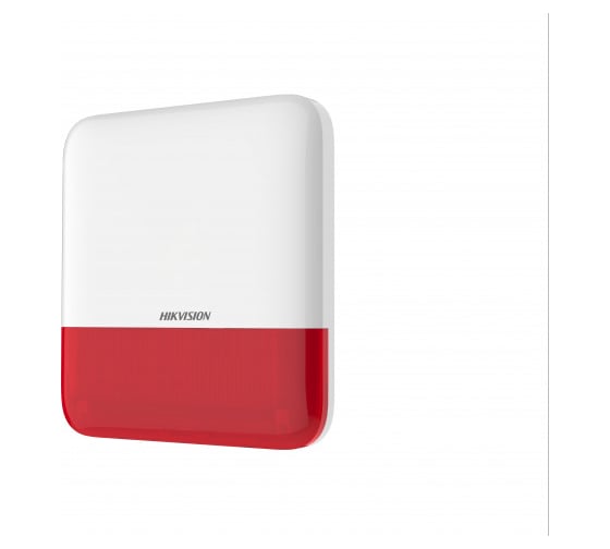 Беспроводной уличный оповещатель Hikvision DS-PS1-E-WE Red Indicator УТ-00034892