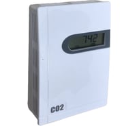 Датчик CO₂ комнатный Systeme Electric SystemeBMSSens, 0…10 В, ЖКЭ ~18…30 В/=18…30 В SRCDVD