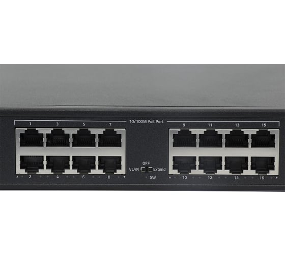 Коммутатор PoE Amatek AN-S18P16 7000452