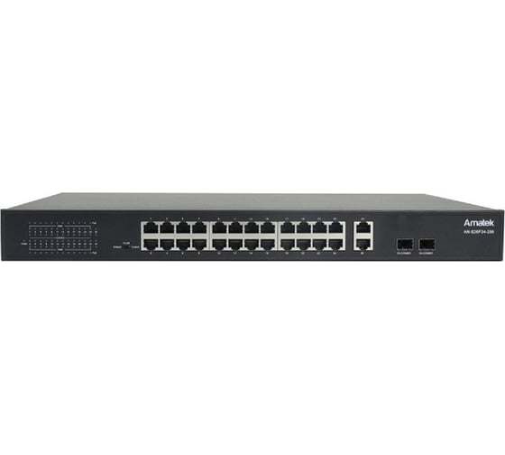 Коммутатор Amatek AN-S26P24-400 v2 с HiPoE/PoE+ 7000623 1