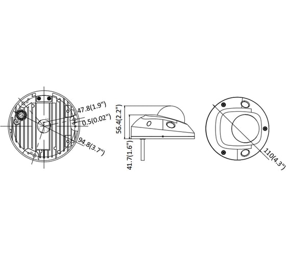 IP камера Hikvision DS-2CD2563G0-IWS 4mm D УТ-00033579