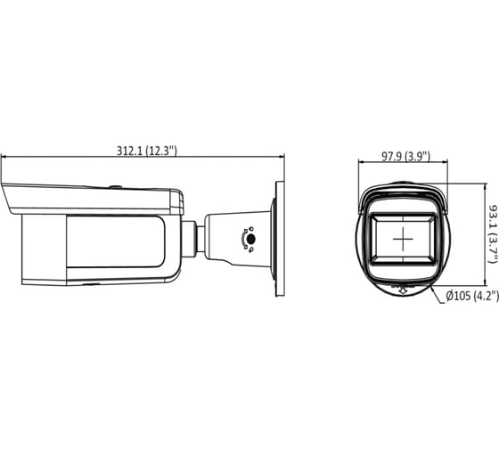 IP камера Hikvision DS-2CD2643G2-IZS УТ-00042045