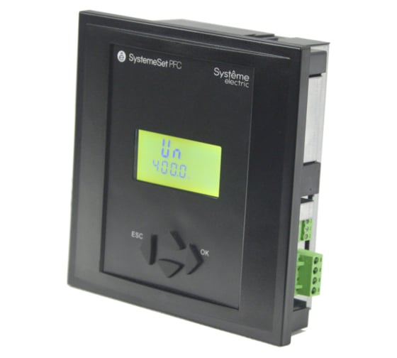 Контроллер коррекции коэффициента мощности Systeme Electric 6 ступеней SPFC06N 1