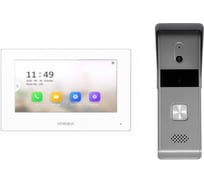 Комплект видеодомофона HIWATCH DS-D100HKWF