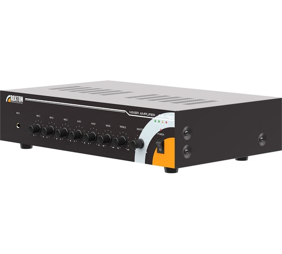 Усилитель-микшер Roxton AA-120 120 Вт, 100/70В и 8 Ом, 3 микр/2 линейных входа, линейный выход, 220В 00-00006027 1