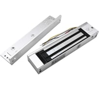 Замок электромагнитный Титанум TM-EMLF-280LS в комплекте прямая планка и L-образное крепление ЭТ000002333