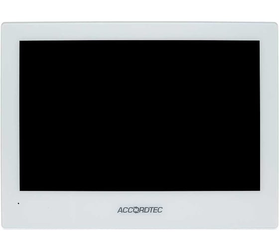 Монитор видеодомофона ACCORDTEC AT-VD800W WH AT-16875 1