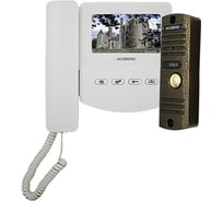 Комплект домофонии ACCORDTEC AT-home4 WH-BZ AT-14779