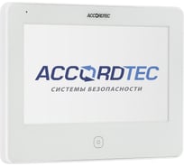 Цветной IP монитор видеодомофона ACCORDTEC AT-VD770W WH AT-13499